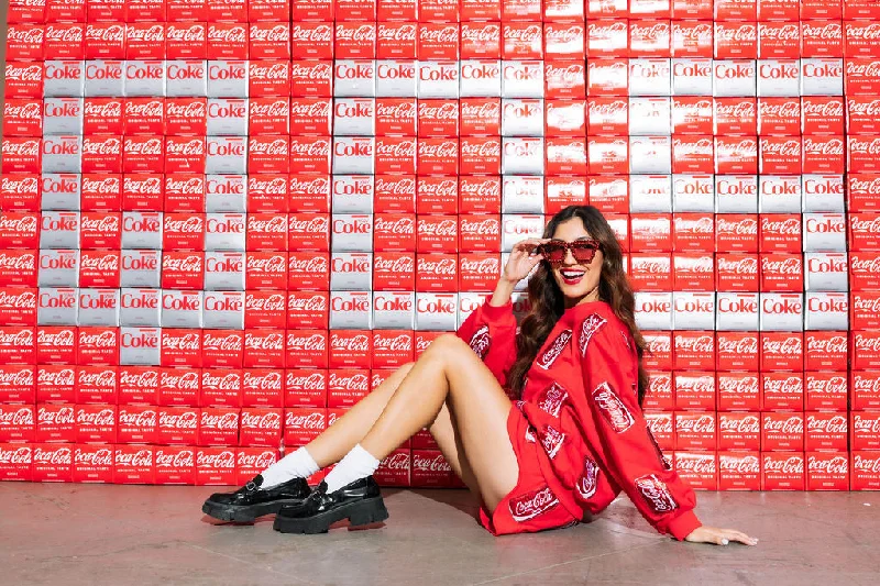 Red Scatter Coca-Cola®  Can Short