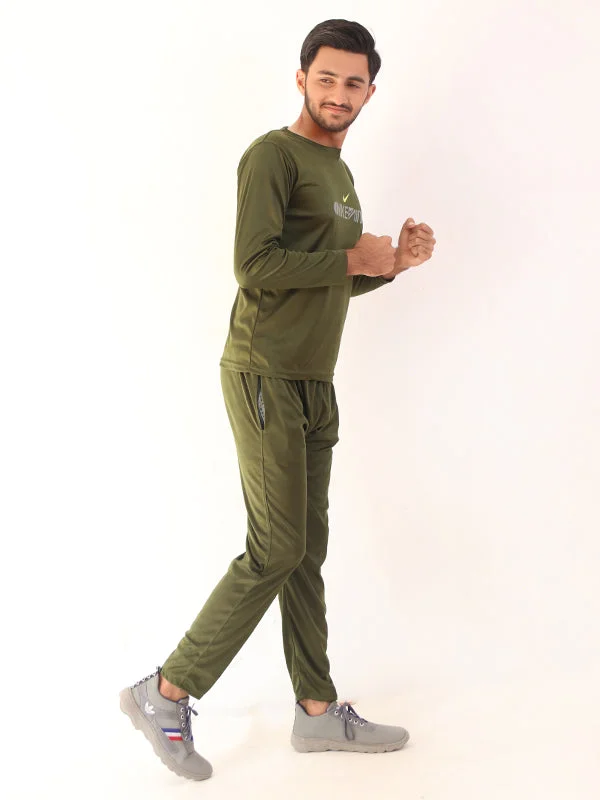 HG Men's Dri-FIT Track Suit NK Green