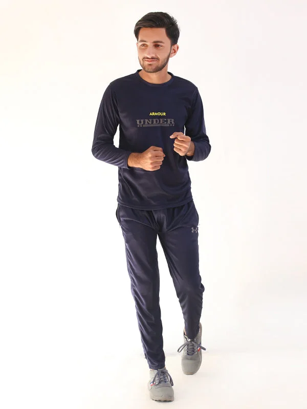 HG Men's Dri-FIT Track Suit UA Navy Blue