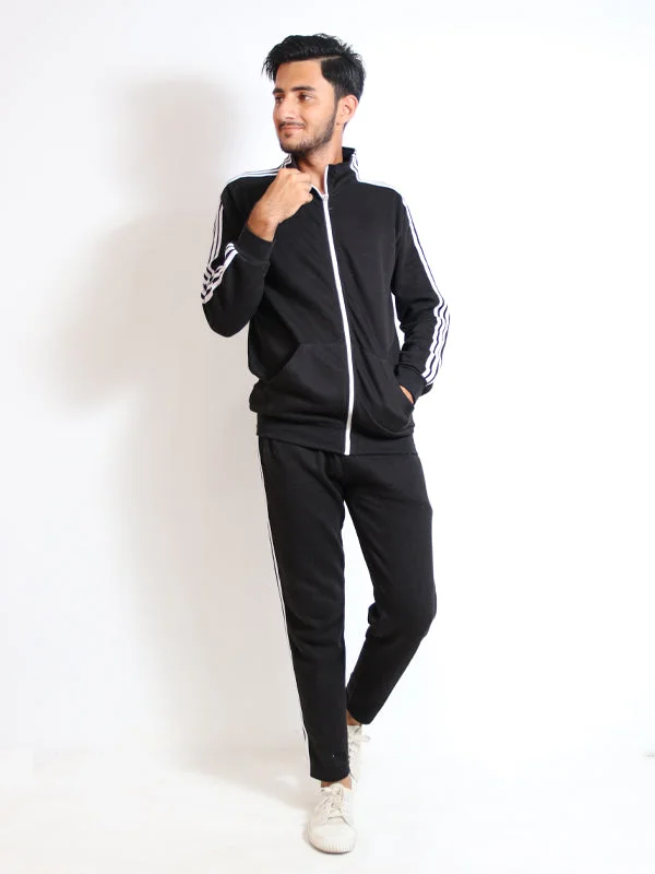 Men's 3-Stripes Track Suit Black