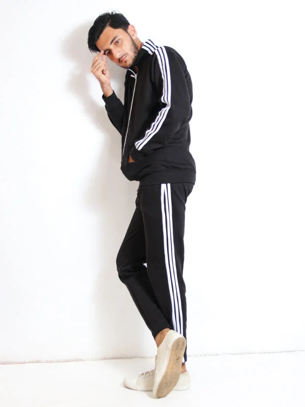 Men's 3-Stripes Track Suit Black