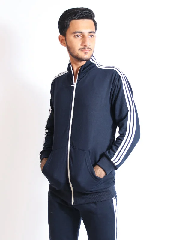 Men's 3-Stripes Track Suit Navy Blue