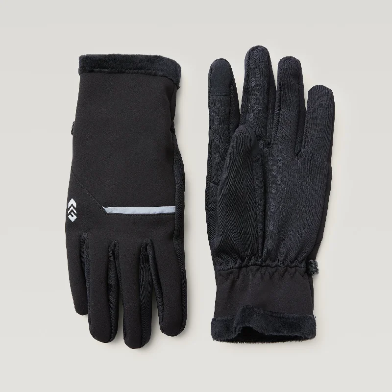 Women's Softshell Glove with Fleece Lining