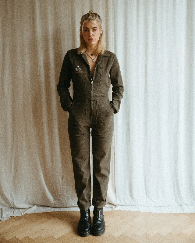 Wild Ones Boilersuit - Olive