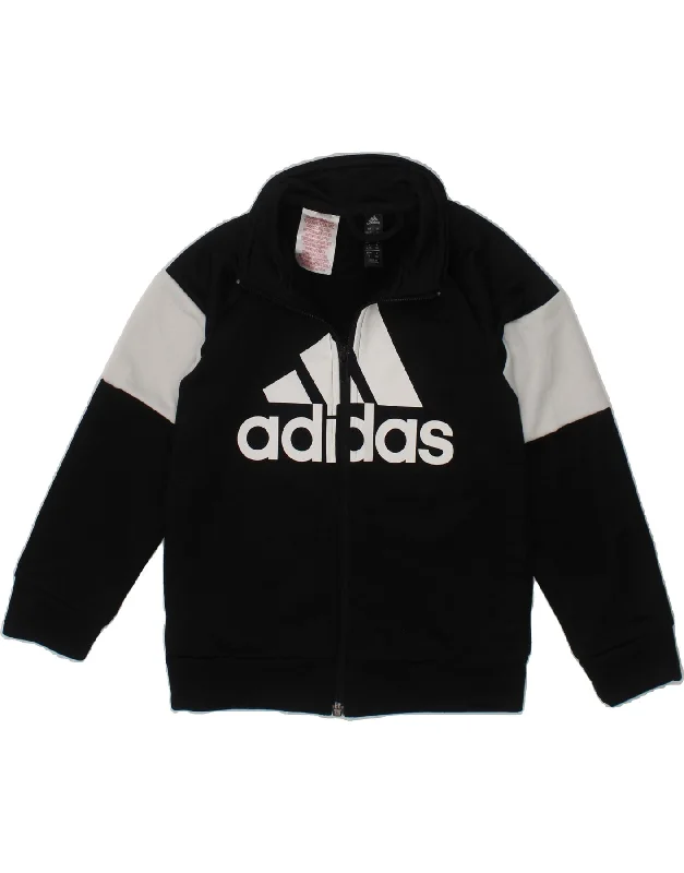 Fashionable Men's Denim JacketsADIDAS Boys Graphic Tracksuit Top Jacket 4-5 Years Black Colourblock Fashionable Men's Denim JacketsADIDAS Boys Graphic Tracksuit Top Jacket 4-5 Years Black Colourblock