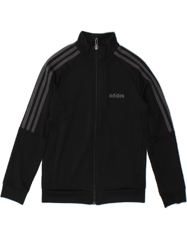 Men's Coats with Quick-Dry FabricADIDAS Boys Tracksuit Top Jacket 9-10 Years Black Polyester Men's Coats with Quick-Dry FabricADIDAS Boys Tracksuit Top Jacket 9-10 Years Black Polyester
