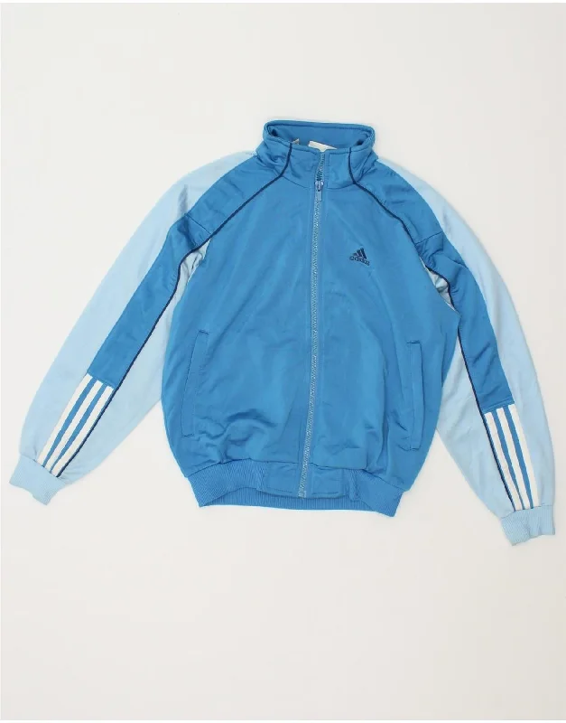 Men's Coats for RunningADIDAS Boys Tracksuit Top Jacket 9-10 Years Blue Colourblock Polyester Men's Coats for RunningADIDAS Boys Tracksuit Top Jacket 9-10 Years Blue Colourblock Polyester