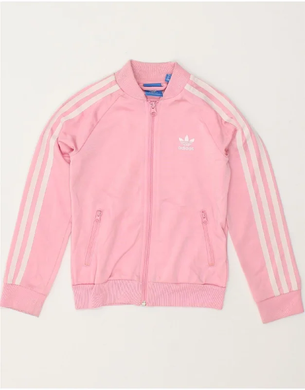 Men's Coats with Slim FitsADIDAS Girls Graphic Tracksuit Top Jacket 7-8 Years Pink Polyester Men's Coats with Slim FitsADIDAS Girls Graphic Tracksuit Top Jacket 7-8 Years Pink Polyester