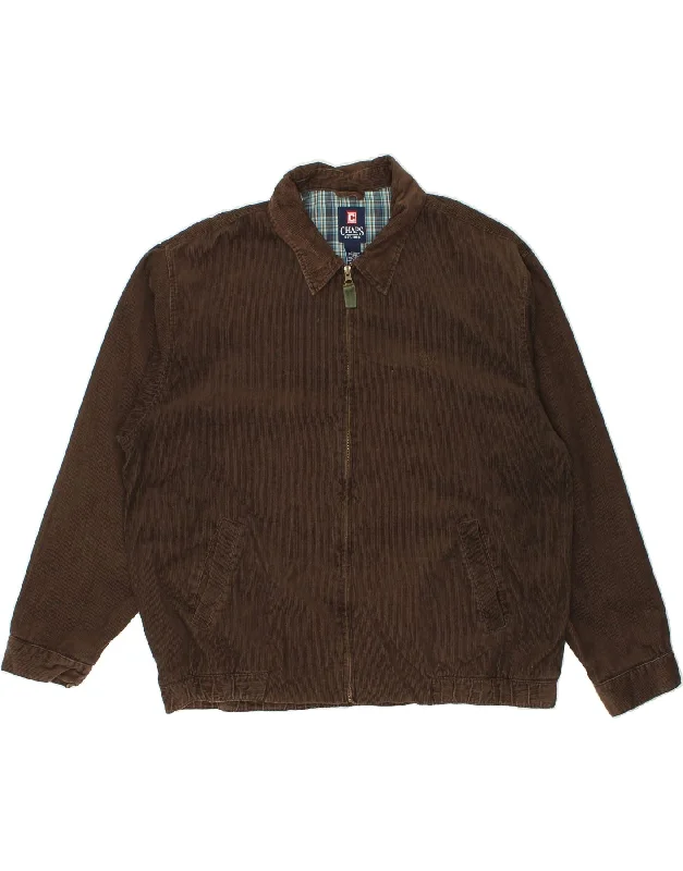Men's Coats with Embroidered DetailsCHAPS Mens Corduroy Jacket UK 42 XL Brown Cotton Men's Coats with Embroidered DetailsCHAPS Mens Corduroy Jacket UK 42 XL Brown Cotton
