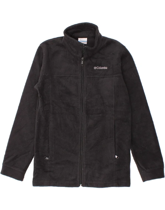 Men's Coats for Mild WeatherCOLUMBIA Boys Fleece Jacket 14-15 Years Large Black Polyester Men's Coats for Mild WeatherCOLUMBIA Boys Fleece Jacket 14-15 Years Large Black Polyester