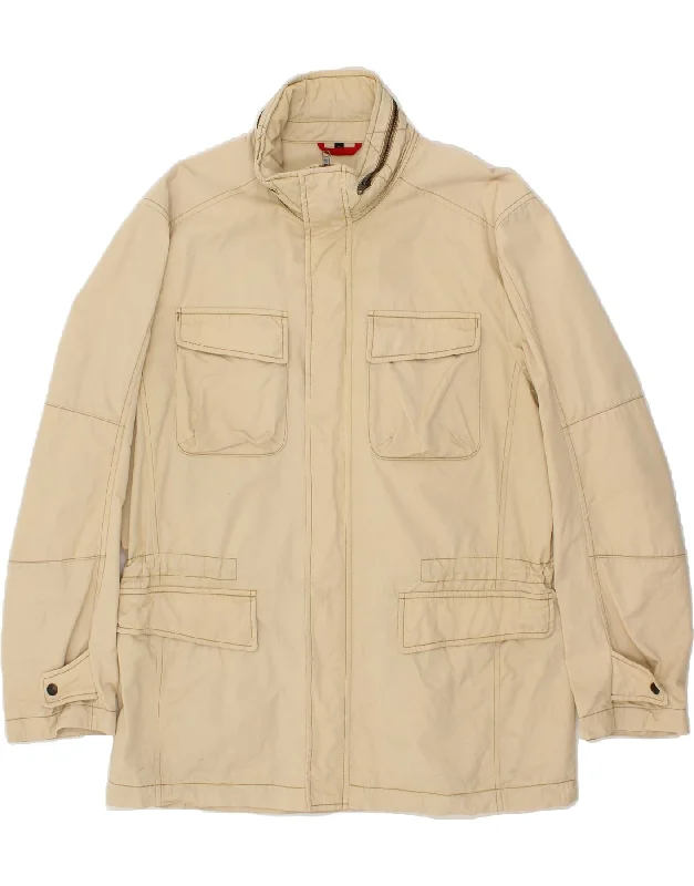 Men's Coats for Every BudgetFAY Mens Utility Jacket UK 40 Large Beige Cotton