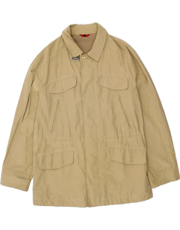 Weather-Resistant Men's CoatsFAY Mens Utility Jacket UK 40 Large Beige