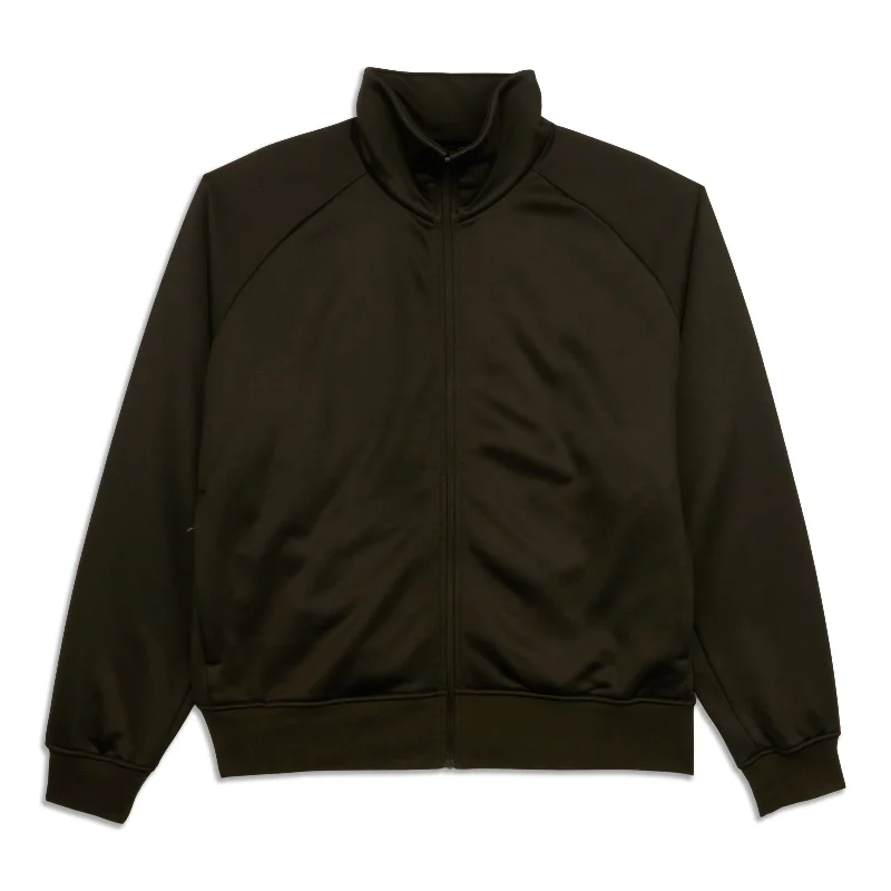 Men's Coats with Adjustable SleevesFleece Training Track Jacket - Resale