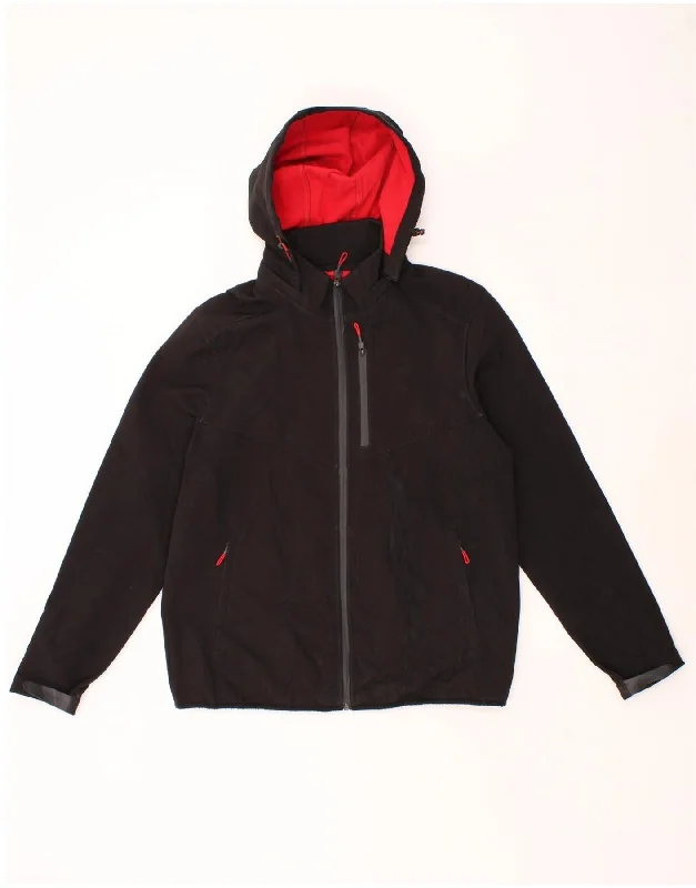 Trendy Men's Anorak JacketsLC WAIKIKI Mens Hooded Windbreaker Jacket UK 40 Large Black Polyester Trendy Men's Anorak JacketsLC WAIKIKI Mens Hooded Windbreaker Jacket UK 40 Large Black Polyester