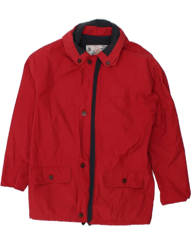 Men's Coats for WalkingMARINA YACHTING Mens Windbreaker Jacket IT 50 Large Red