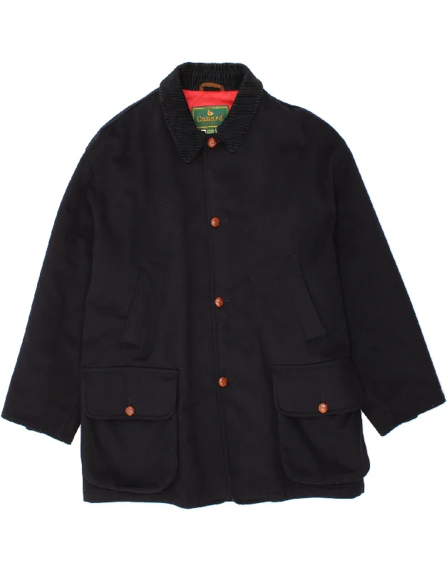 Men's Coats with Chest PocketsMOESSMER Mens Utility Jacket UK 46 3XL Navy Blue