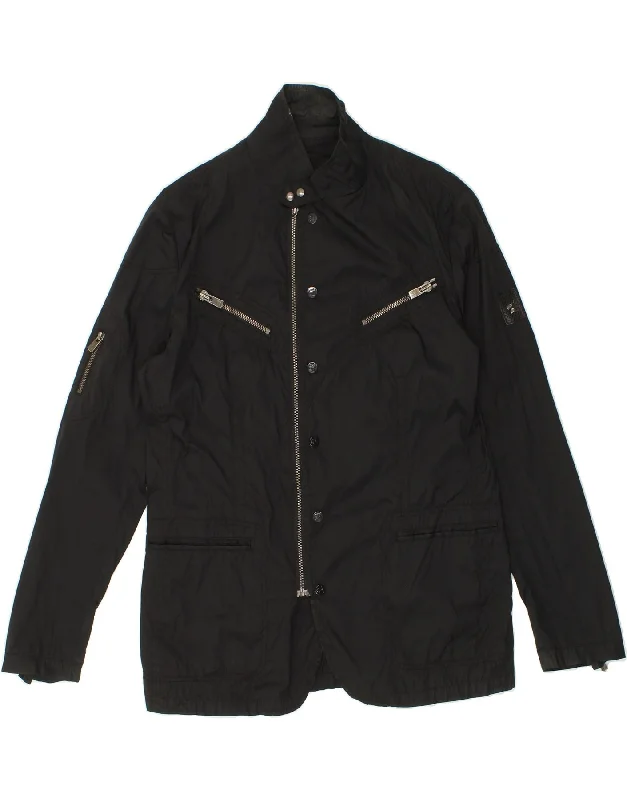 Men's Coats with Reflective StripesMONTECORE Mens Utility Jacket IT 52 XL Black Polyamide Men's Coats with Reflective StripesMONTECORE Mens Utility Jacket IT 52 XL Black Polyamide