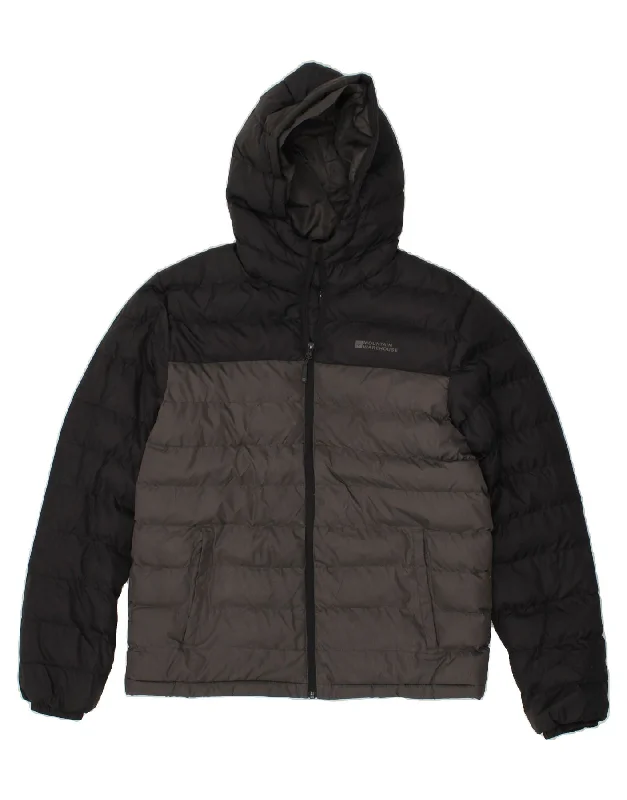 Men's Coats with Slim FitsMOUNTAIN WAREHOUSE Mens Hooded Padded Jacket UK 38 Medium Black Men's Coats with Slim FitsMOUNTAIN WAREHOUSE Mens Hooded Padded Jacket UK 38 Medium Black