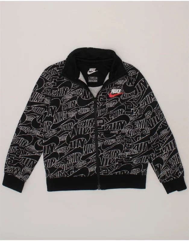 Men's Coats with PocketsNIKE Boys Graphic Tracksuit Top Jacket 2-3 Years Black Polyester Men's Coats with PocketsNIKE Boys Graphic Tracksuit Top Jacket 2-3 Years Black Polyester
