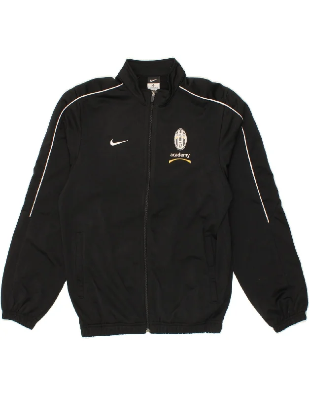 Men's Coats with Embroidered DetailsNIKE Boys Juventus Tracksuit Top Jacket 13-14 Years XL Black Polyester