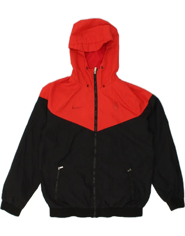 Men's Coats with Hand WarmersNIKE Mens Hooded Rain Jacket UK 40 Large Black Colourblock Nylon Men's Coats with Hand WarmersNIKE Mens Hooded Rain Jacket UK 40 Large Black Colourblock Nylon