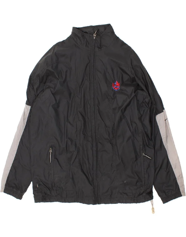Men's Coats with Down InsulationNIKE Mens Rain Jacket UK 42 XL Black Colourblock Nylon Men's Coats with Down InsulationNIKE Mens Rain Jacket UK 42 XL Black Colourblock Nylon