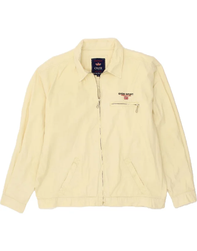 Functional Men's Ski JacketsOXER Mens Bomber Jacket UK 42 XL Beige