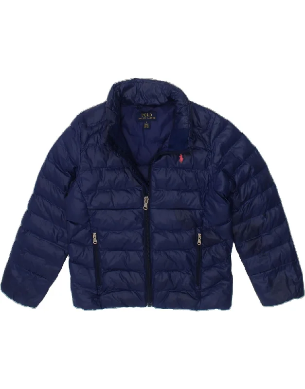 Men's Coats with ZippersPOLO RALPH LAUREN Girls Padded Jacket 5-6 Years Navy Blue Polyester Men's Coats with ZippersPOLO RALPH LAUREN Girls Padded Jacket 5-6 Years Navy Blue Polyester