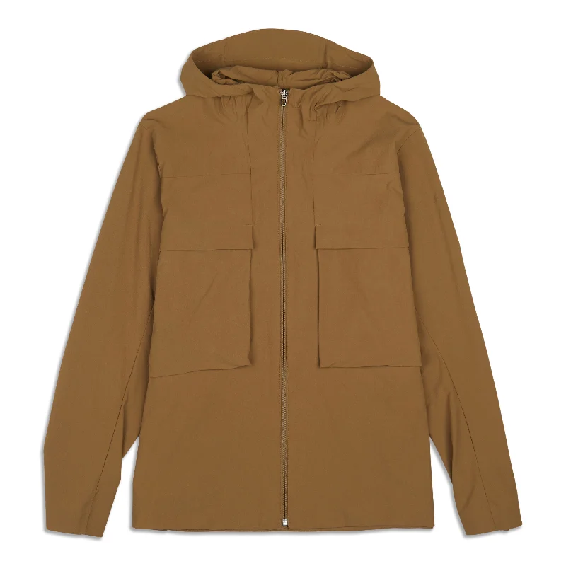 Men's Coats with Adjustable SleevesStretch Cargo Jacket
