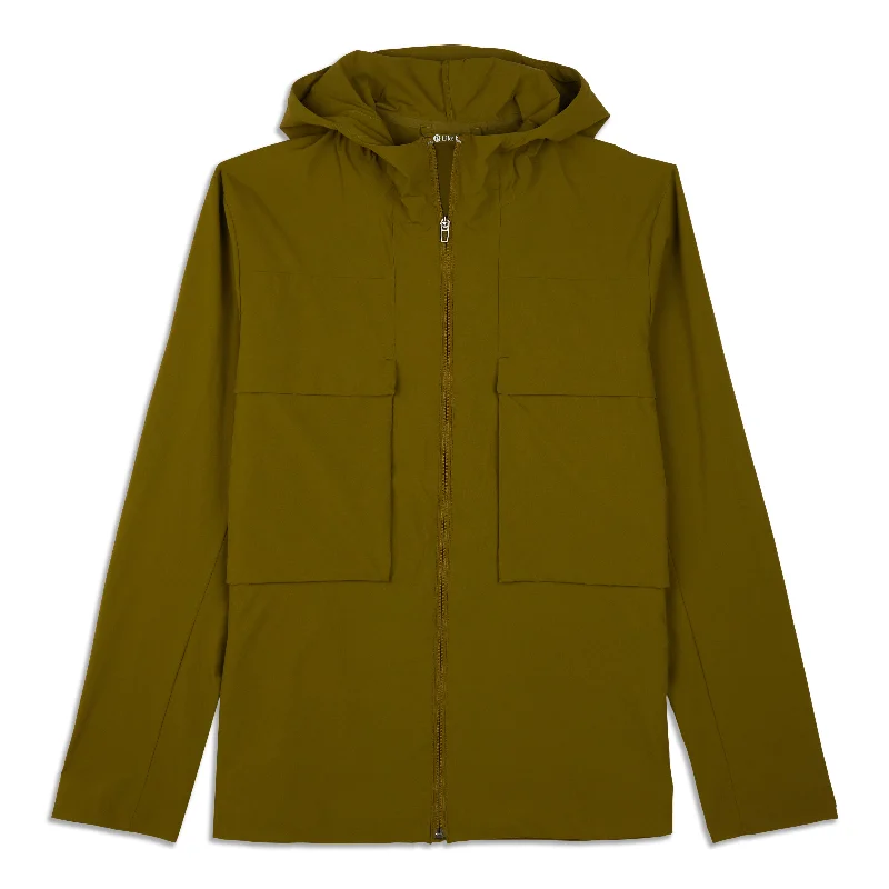 Men's Coats with Quick-Dry FabricStretch Cargo Jacket