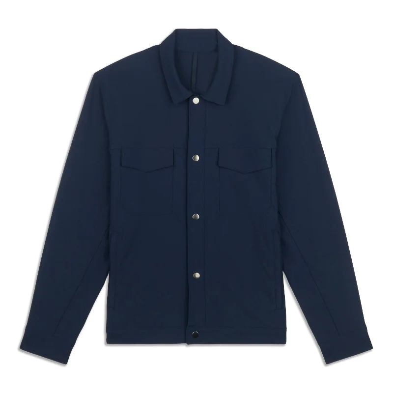 Weather-Resistant Men's CoatsTwill Utility Jacket - Resale