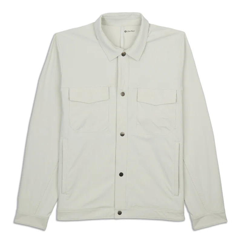 Men's Coats with Chest PocketsTwill Utility Jacket - Resale