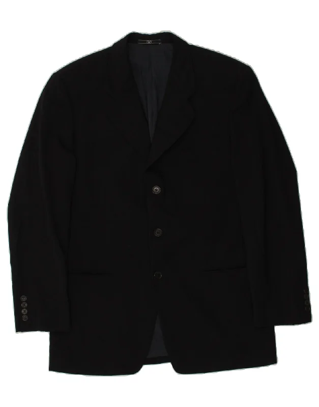 Trendy Men's Anorak JacketsVALENTINO Mens 3 Button Blazer Jacket IT 50 Large Black Virgin Wool Trendy Men's Anorak JacketsVALENTINO Mens 3 Button Blazer Jacket IT 50 Large Black Virgin Wool