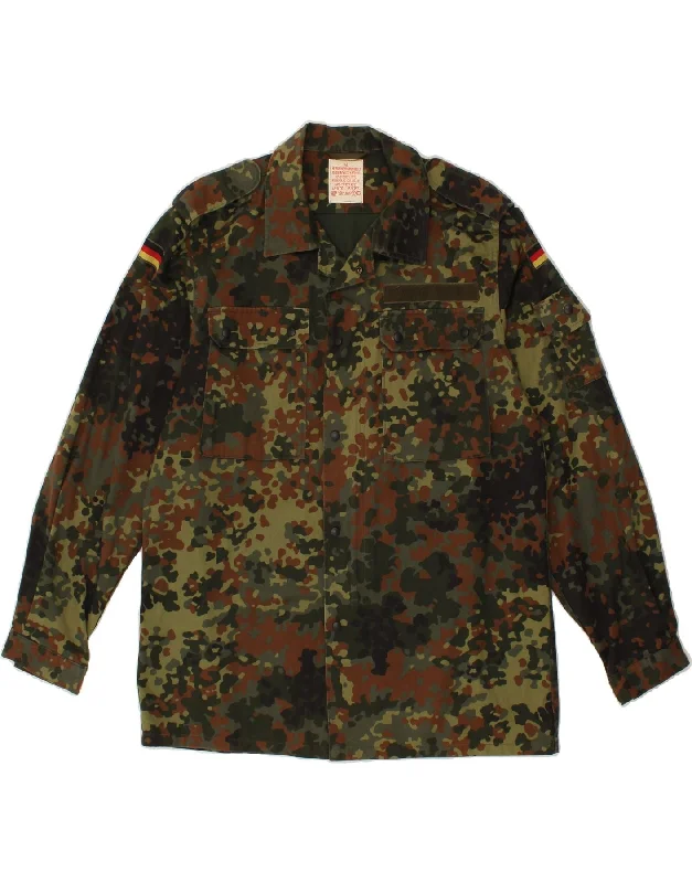 Men's Coats for Short MenVINTAGE Mens Military Jacket UK 40 Large Khaki Camouflage Cotton Men's Coats for Short MenVINTAGE Mens Military Jacket UK 40 Large Khaki Camouflage Cotton